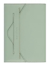 Купить Ежедневник недат. А5 160л "Наппа экстра" оливковый, кожзам, тв.переплет, обл.поролон, блинтовое тиснение, клапан в петле, офсет, ляссе — Фото №1