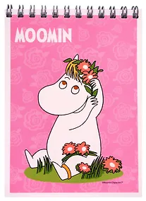 Купить Блокнот А6 40 листов "Moomin" евроспираль, в ассортименте — Фото №1