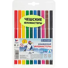 Купить Фломастеры Centropen, смываемые 10 цветов — Фото №1