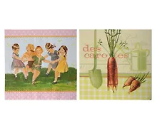 Купить Набор для творчества,Салфетки для декупажа, Огород - 2 шт. — Фото №1