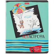 Купить Тетрадь в клетку Hatber, "Спасите котика", 48 листов, в ассортименте — Фото №1