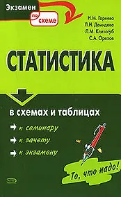 Купить Статистика в схемах и таблицах: Учебное пособие — Фото №1