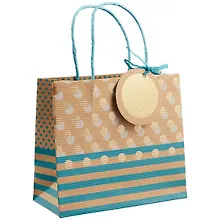 Купить Пакет А5 16*18*8 Spots&Lines нейтр., крафт — Фото №1