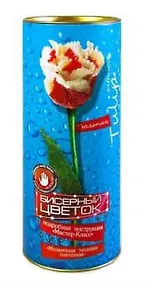 Купить Набор для творчества, Бисерный Цветок Тюльпан — Фото №1