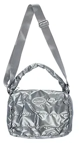 Купить Сумочка стеганая Travel серая (ПВХ) (22х18) (12-11729-B012) — Фото №1