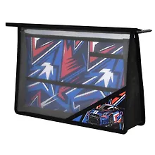 Купить Папка для уроков труда А4 "ДРИФТ" пластик, 33*23см, молния, внутр.разделитель, эласт.держатели для канц.принадлежностей, УФ-печать — Фото №1