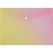 Купить Папка-конверт А4 на кнопке "Aurora Borealis", ассорти — Фото №1