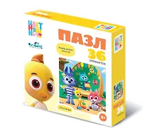 Купить Цветняшки. Пазл «Весело играем» (36 элементов) (05311) (210х210) — Фото №1