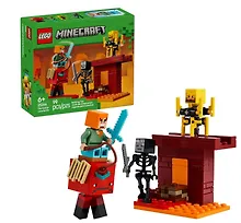 Купить LEGO Minecraft: Битва за лаву Нижнего мира, 99 деталей (21266) — Фото №1
