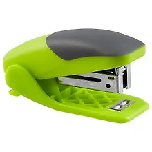 Купить Степлер №10 15л мини, "ErgoLine", ярко-салатовый, ErichKrause — Фото №1