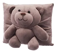 Купить Игрушка-подушка Мишка (серый) (40x15x40) — Фото №1