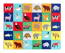 Купить Игрушка, Развивающая игрушка: Развивающая игра Домино Животные IG0105 — Фото №1