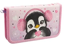 Купить Пенал 1 отделение "Пингвиненок Ми-ми" 19*11,5 см, молния — Фото №1