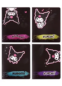 Купить Тетрадь в клетку Centrum, Kuromi, 48 листов, в ассортименте — Фото №1