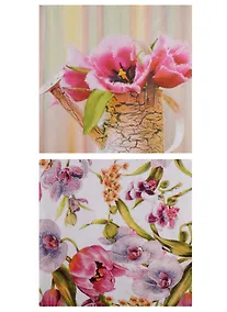 Купить Набор салфеток для декупажа Тюльпаны - 2 шт. — Фото №1