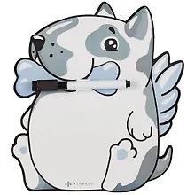 Купить Доска маркерная 20*22см "Собака с крыльями" — Фото №1