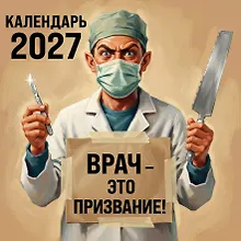 Купить Врач - это призвание! Календарь настенный на 2027 год (300х300 мм) — Фото №1