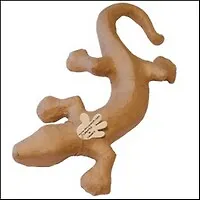 Купить Ящерица/ папье-маше/31х16,5х4,5см — Фото №1