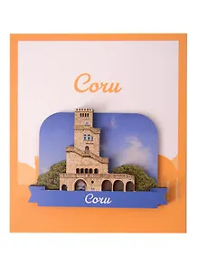 Купить Сувенирный магнит Башня (Сочи) (дерево) (СчБшн1) — Фото №1