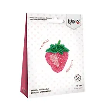 Купить Набор для вышивания бисером Klart "Брошь. Клубника" — Фото №1