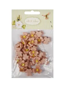 Купить Цветок трилистник (В213) в пакете, 25 шт,  какао (11-08631-64) — Фото №1