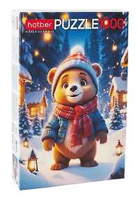 Купить 1000 элементов "Мишка на севере"  48х68см — Фото №1