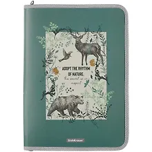 Купить Папка для тетрадей A4 "Natural Life" молния с трех сторон, пластик, Erich Krause — Фото №1