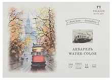 Купить Планшет для акварели А4 12л "Аннушка" 350г/м2 — Фото №1