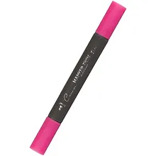 Купить Маркер художественный "Сонет" фуксия, двухсторон., тонк. и широк.долото, Сонет — Фото №1