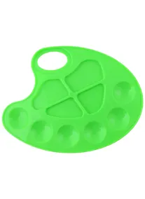 Купить Палитра для смешивания красок "Неон", овальная — Фото №1