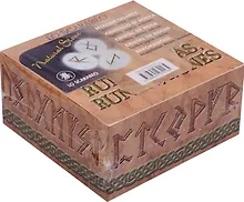 Купить Таро Аввалон, Руны из геалинового кварца в коробочке — Фото №1