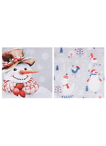 Купить Набор салфеток для декупажа Снеговичек - 2 шт. — Фото №1