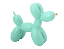 Купить Декоративная фигурка Собачка-шарик (мятная) (21х17) (керамика) (12-Foryoucraft-202506-D5) — Фото №1