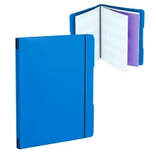 Купить Тетрадь А4 96 листов, клетка, "DoubleBook. Васильковый" — Фото №1