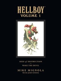 Купить Hellboy Library Volume 1: Seed of Destruction and Wake the Devil Хеллбой Том 1: Семя разрушения и Пробуждение дьявола / Книги на английском языке — Фото №1