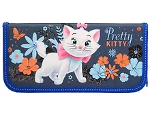 Купить Пенал школьный 1отд. "Marie Cat" 10*20см с наполнением (11 предметов) — Фото №1