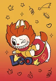 Купить The Monsters. Астрологический блокнот Лев (Лабубу) — Фото №1