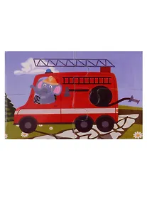 Купить Пазлы магнитные мал. Транспорт, 4 детали, микс из 8 видов — Фото №1