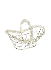 Купить Декоративные элементы из металла, Корзинка серебро (11093606) — Фото №1