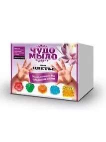 Купить Набор для опытов, Каррас, Чудо-Мыло Цветы 115 — Фото №1