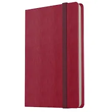Купить Записная книжка А7 80л лин. "Joy Book. Пряное вино" иск.кожа, тонир.блок, скругл.углы, ляссе, резинка, карман на задн.форзаце — Фото №1