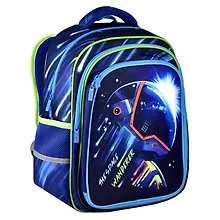 Купить Рюкзак "КОСМОНАВТ" 38,5*29*13,5см, 2 отд., полиэстер, водоот. ткань, светоотраж. элементы, 3 кармана, — Фото №1