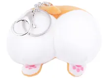 Купить Брелок Хвостик Корги (текстиль) (11см) (12-01669-63429) — Фото №1