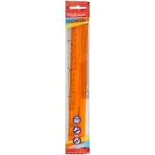 Купить Линейка 20см "Neon" оранж., подвес, ERICH KRAUSE — Фото №1