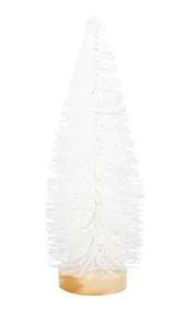 Купить Новогоднее украшение Елка (серебряная) (19см) (12-09270-N47) — Фото №1