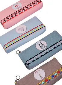 Купить Пенал-косметичка "Happy zoo", ткань, ассорти, Small Point — Фото №1