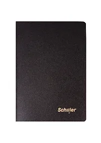 Купить Записная книжка А6 32 листа в клетку, "Black", Schiller — Фото №1