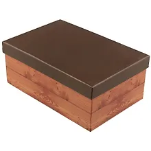 Купить Подарочная коробка «Black&Wood», большая — Фото №1