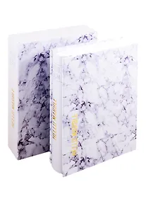 Купить Фотоальбом на 200 фото Мрамор серый (10х15) (коробка) — Фото №1