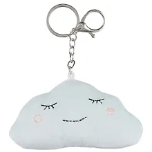 Купить Брелок Облачко с закрытыми глазками (11х7) (текстиль) — Фото №1